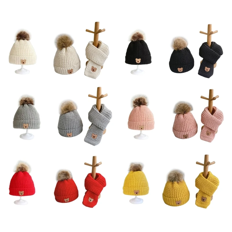 Bear Neckerchief Trendy Baby Neck Scarf Warm Hat Comfortable Long Muffler Autumn Winter Beanie Toddlers Essential
Bear Neckerchief Trendy Baby Neck Scarf Warm Hat Comfortable Long Muffler Autumn Winter Beanie Toddlers Essential