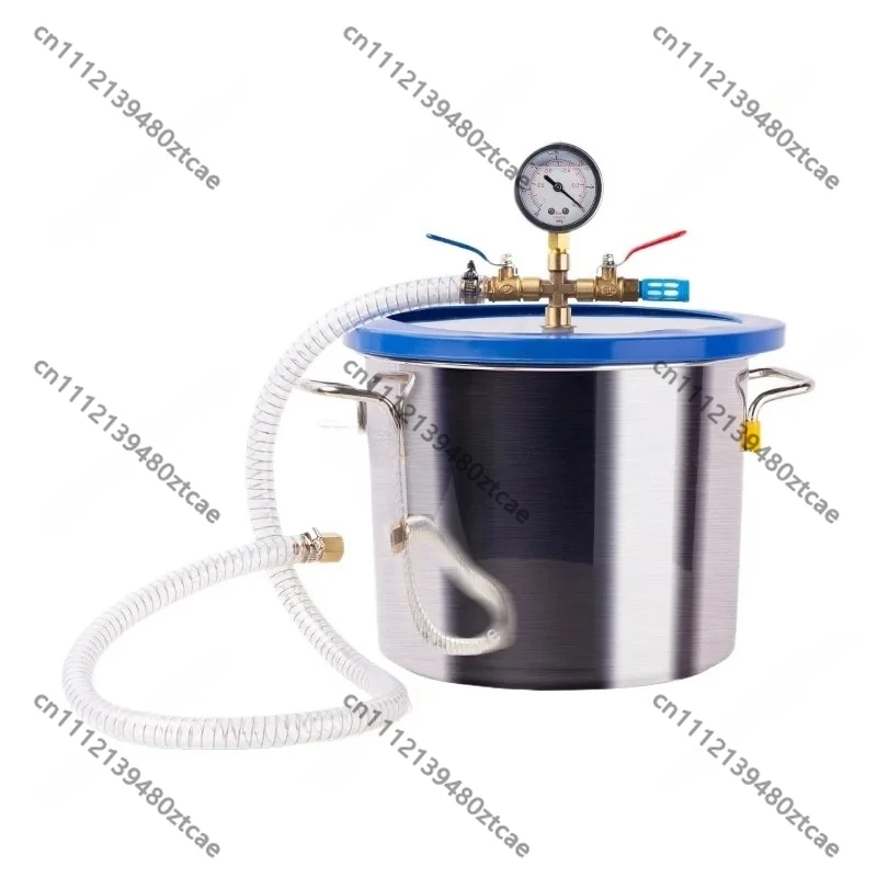 Vacuum Degassing Defoaming Bucket, Stainless Steel Vacuum Chamber Multifunctional Vacuum Defoaming Processing Tool
Vacuum Degassing Defoaming Bucket, Stainless Steel Vacuum Chamber Multifunctional Vacuum Defoaming Processing Tool