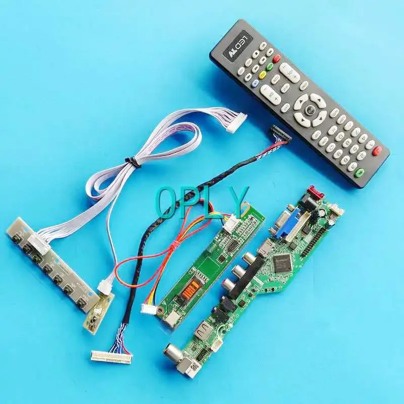 For LP171W02 LP171WE2 LP171WE3 Laptop Screen Driver Board 1680*1050 LVDS 30 Pin 1CCFL 17.1" VGA HDMI-Compatible AV USB DIY Kit
For LP171W02 LP171WE2 LP171WE3 Laptop Screen Driver Board 1680*1050 LVDS 30 Pin 1CCFL 17.1" VGA HDMI-Compatible AV USB DIY Kit