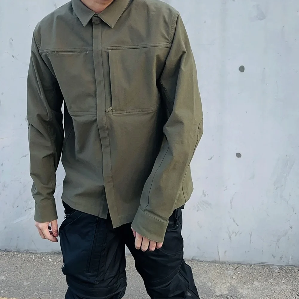Men's Outdoor Spring Jaet 3D Stereo Tailoring Function Sle Offline New Model Long Sve Casual Faion Warm Cotton Polye...
Men's Outdoor Spring Jaet 3D Stereo Tailoring Function Sle Offline New Model Long Sve Casual Faion Warm Cotton Polye...