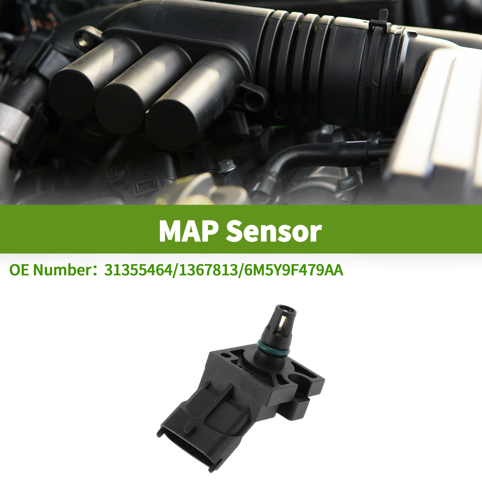 UXCELL No.31355464 Датчик абсолютного давления в коллекторе для VOLVO XC70 2.5 T XC
UXCELL No.31355464 Датчик абсолютного давления в коллекторе для VOLVO XC70 2.5 T XC