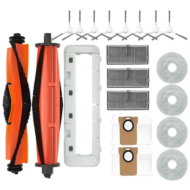 ABBK-20Pcs For Mijia M30S D103CN Robot Vacuum Spare Parts Consumables Main Side Brush Filter Mop Cloth Accessories
ABBK-20Pcs For Mijia M30S D103CN Robot Vacuum Spare Parts Consumables Main Side Brush Filter Mop Cloth Accessories