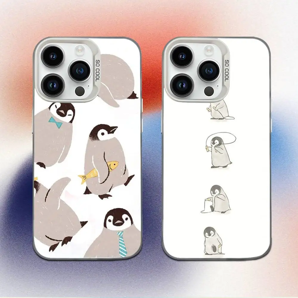 Cute Cartoon Penguin Phone Case For iPhone 16,15,14,13,12,11,Mini,Pro,E,MAX White Candy Matte Shockproof Cover
Cute Cartoon Penguin Phone Case For iPhone 16,15,14,13,12,11,Mini,Pro,E,MAX White Candy Matte Shockproof Cover