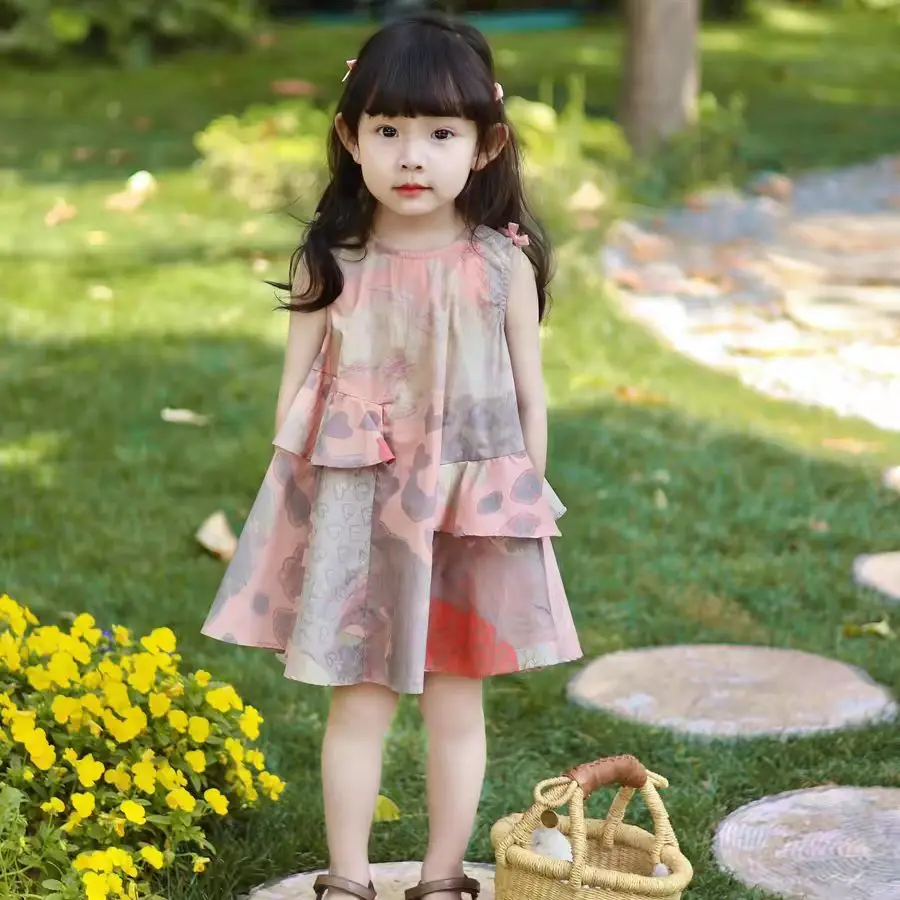 2025 Summer Girls Chiffon Tie-Dye Princess Dress, Sleeveless Tank Dress for Baby Toddler 2-7 Years, Elegant Party Beach Outfit
2025 Summer Girls Chiffon Tie-Dye Princess Dress, Sleeveless Tank Dress for Baby Toddler 2-7 Years, Elegant Party Beach Outfit
