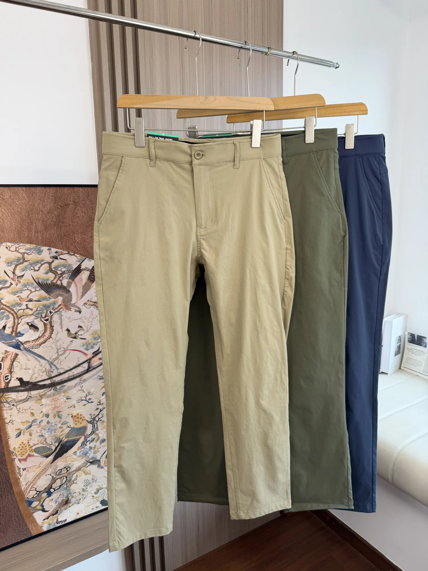 High-End Outdoor Smooth Comfortable Men's Casual Pants Spring Summer Anti-Wrinkle Drape Breathable Straight Leg Casual Trousers
High-End Outdoor Smooth Comfortable Men's Casual Pants Spring Summer Anti-Wrinkle Drape Breathable Straight Leg Casual Trousers