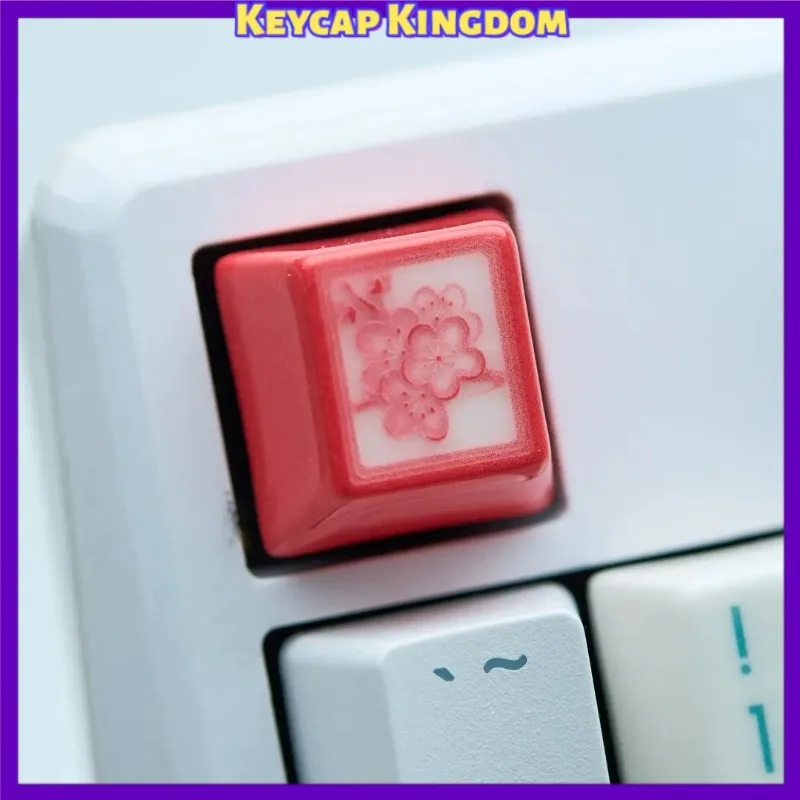 Original Plum Blossom High-Temperature Linglong Glaze Ceramic Keycaps Handmade DIY Artisan Keycaps Gift for Mechanical Keyboard
Original Plum Blossom High-Temperature Linglong Glaze Ceramic Keycaps Handmade DIY Artisan Keycaps Gift for Mechanical Keyboard
