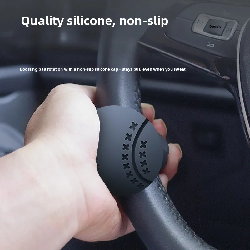 Car steering wheel creative bearing type cart truck one-handed turning assist labor-saving steering power ball
Car steering wheel creative bearing type cart truck one-handed turning assist labor-saving steering power ball