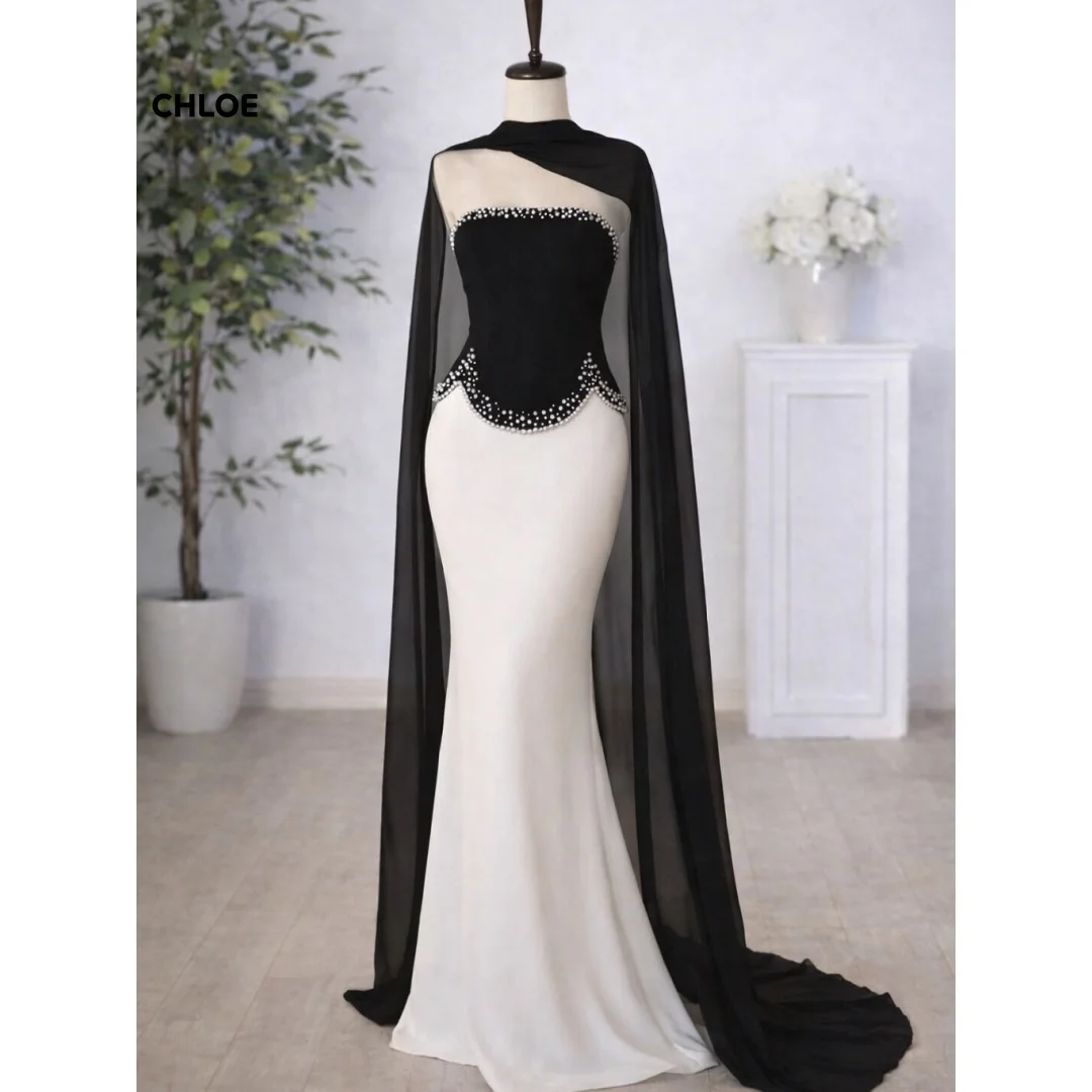 Customized Elegant Womens Evening Party Dresses for Special Occasions Mermaid Formal Dresses Woman Sleeveless Shawl Prom Dress
Customized Elegant Womens Evening Party Dresses for Special Occasions Mermaid Formal Dresses Woman Sleeveless Shawl Prom Dress