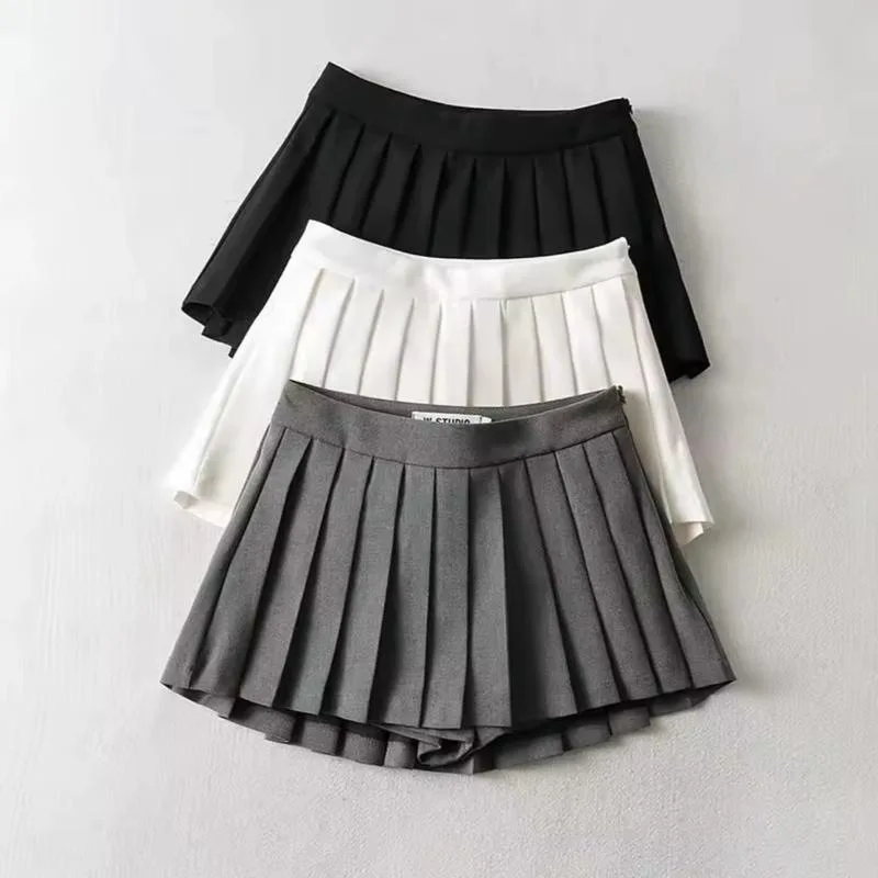 Academy Style Pleated Skirt V 33156 JK Women's Spring Fashion Half-length Skirts Neutral Waist Design Other Material Craft
Academy Style Pleated Skirt V 33156 JK Women's Spring Fashion Half-length Skirts Neutral Waist Design Other Material Craft