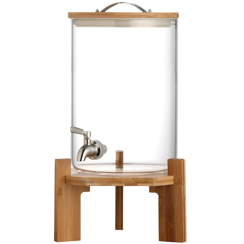 Large Capacity Cold Bucket with Faucet Commercial Hotel Beverage Bucket Lemonade Container Cold Kettle Glass
Large Capacity Cold Bucket with Faucet Commercial Hotel Beverage Bucket Lemonade Container Cold Kettle Glass