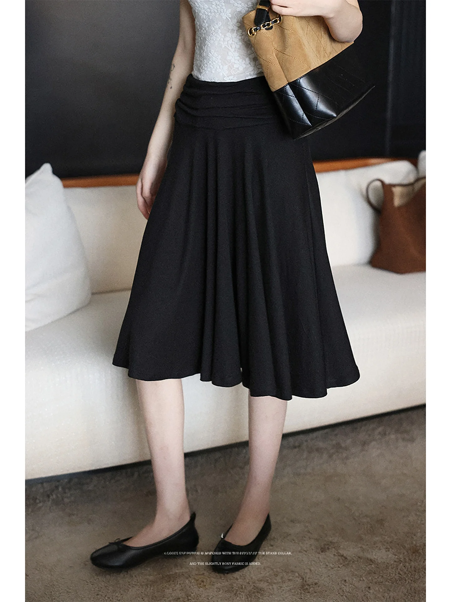 Lalaglow Knitted Skirt Women's Casual A-Line Midi Skirt with Pleats Drapey Slimming Style for Summer Commute Versatile Long S...
Lalaglow Knitted Skirt Women's Casual A-Line Midi Skirt with Pleats Drapey Slimming Style for Summer Commute Versatile Long S...