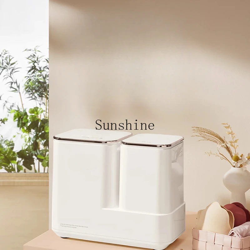Gemini double bucket partition small household children's special automatic sock washing machine
Gemini double bucket partition small household children's special automatic sock washing machine