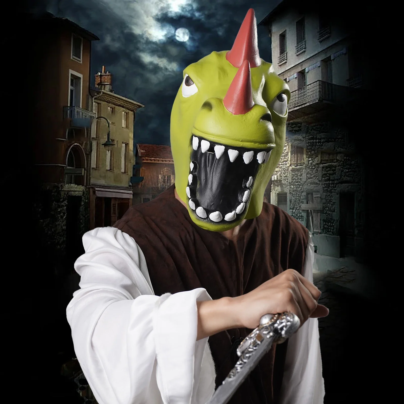 2025halloweenMasque de tête d'horreur 1 pièce, masque créatif d'animal d'Halloween, adapté aux jeux de rôle, aux carnavals
2025halloweenMasque de tête d'horreur 1 pièce, masque créatif d'animal d'Halloween, adapté aux jeux de rôle, aux carnavals