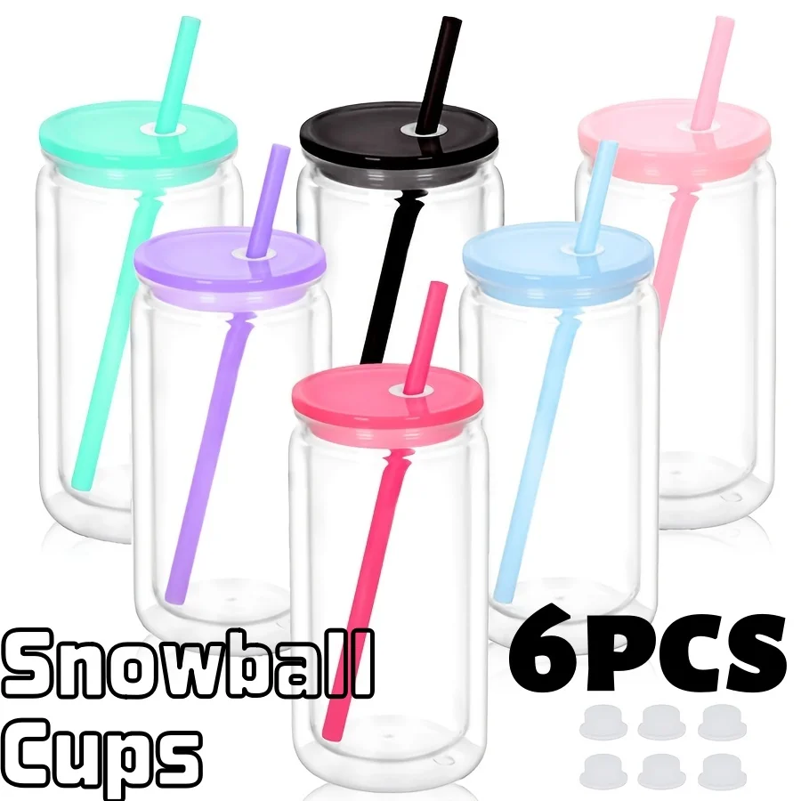 16OZ DIY Snowglobe Tumbler with Pre Drilled Hole Reusable Plastic Water Bottles Break-Resistant Mason Jar Cups for Holiday Gifts
16OZ DIY Snowglobe Tumbler with Pre Drilled Hole Reusable Plastic Water Bottles Break-Resistant Mason Jar Cups for Holiday Gifts