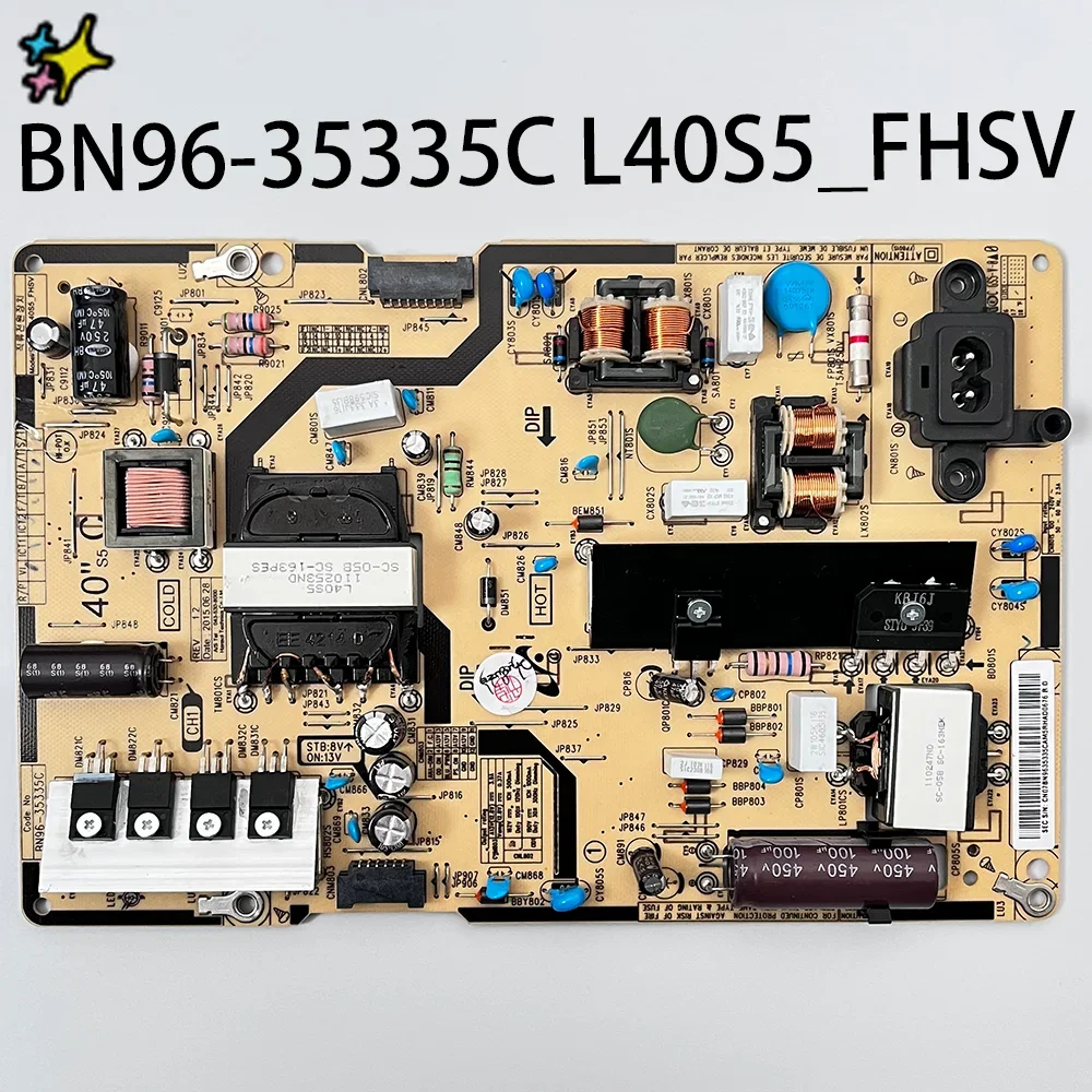 BN96-35335C L40S5_FHSV Compatible Samsung TV Power Supply Board UA40JU5920C UA40JU50SWJ UA40JU5900C UN40JU6400 UN40JU6000G
BN96-35335C L40S5_FHSV Compatible Samsung TV Power Supply Board UA40JU5920C UA40JU50SWJ UA40JU5900C UN40JU6400 UN40JU6000G