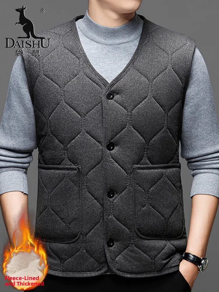 Kangaroo Men's Fce Lined Thiened Warm V-ne Vest Inner Wear Faionable Ci Sle Winter Jaet Regular Length Single ...
Kangaroo Men's Fce Lined Thiened Warm V-ne Vest Inner Wear Faionable Ci Sle Winter Jaet Regular Length Single ...