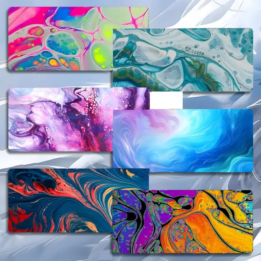Fluid Fluid Acrylic Pour-s Mouse Pad Mousepad Large Gaming LockEdge Thickened PC Table Desk Mat
Fluid Fluid Acrylic Pour-s Mouse Pad Mousepad Large Gaming LockEdge Thickened PC Table Desk Mat