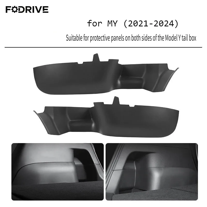 For Tesla Model Y 2024 Rear Trunk Side Anti-Kick Pad Full Coverage Protection Kit Car Anti-dirty Pad 2Pcs Interior Accessories
For Tesla Model Y 2024 Rear Trunk Side Anti-Kick Pad Full Coverage Protection Kit Car Anti-dirty Pad 2Pcs Interior Accessories