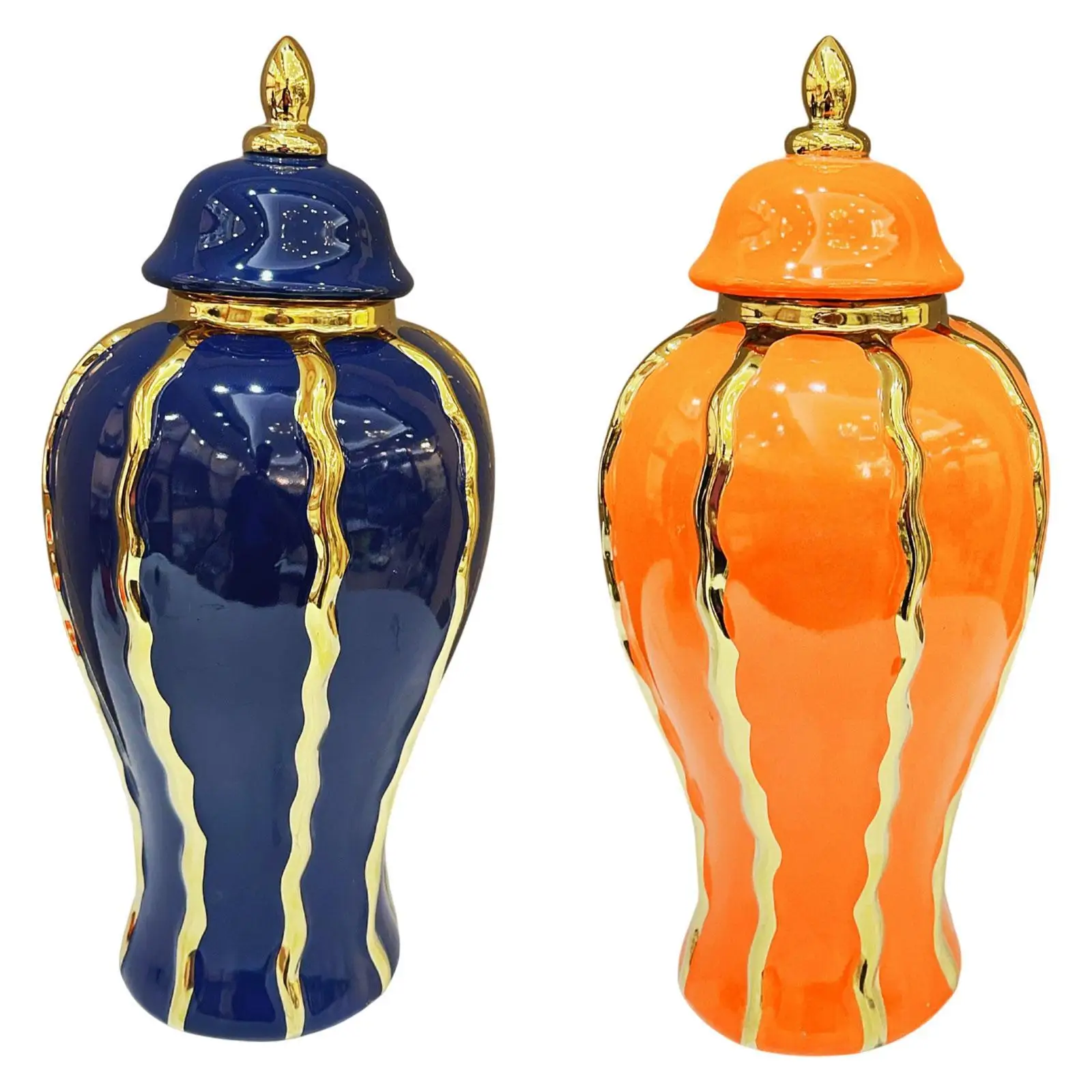 Decorative Ginger Jar Decor Party Gift Display Desktop Ornament Household Multiuse Tea Canister Flower Vase Floral Arrangement
Decorative Ginger Jar Decor Party Gift Display Desktop Ornament Household Multiuse Tea Canister Flower Vase Floral Arrangement