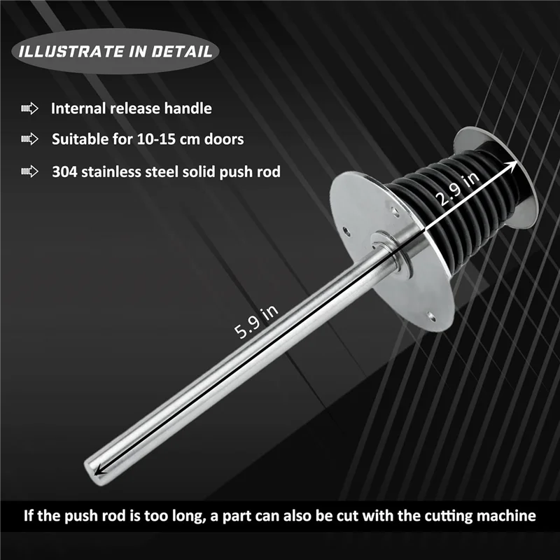 AC57-Walk In Freezer Door Latches Walk In Cooler Door Handle Latches Freezer Kit Heavy Duty With Key And Solid Metal Push Rod Du
AC57-Walk In Freezer Door Latches Walk In Cooler Door Handle Latches Freezer Kit Heavy Duty With Key And Solid Metal Push Rod Du