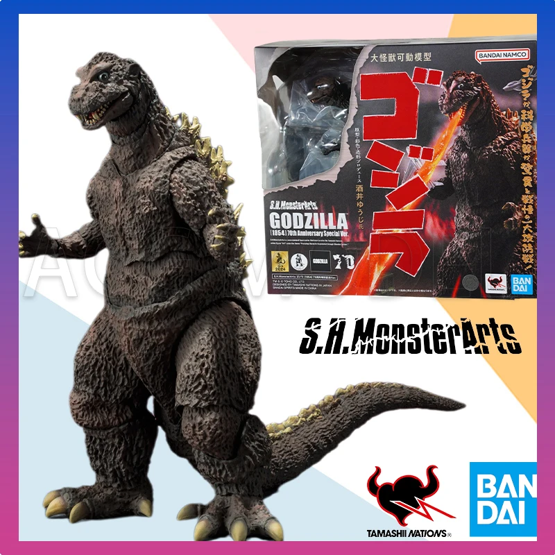 In Stock Bandai S.H.MonsterArts SHM GODZILLA 1954 70th Anniversary Special Anime Action Figure Finished Model Toy Gift
In Stock Bandai S.H.MonsterArts SHM GODZILLA 1954 70th Anniversary Special Anime Action Figure Finished Model Toy Gift