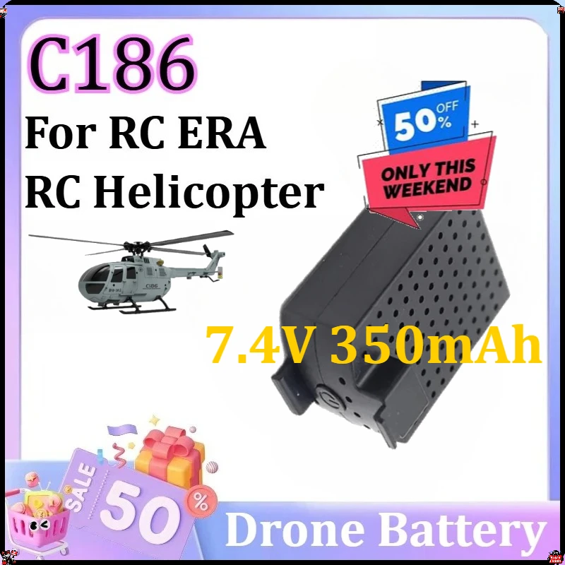 For RC ERA C186 RC Helicopter Battery 7.4V 350mAh LiPo Battery For C186 RC Aircraft Spare Accessories
For RC ERA C186 RC Helicopter Battery 7.4V 350mAh LiPo Battery For C186 RC Aircraft Spare Accessories