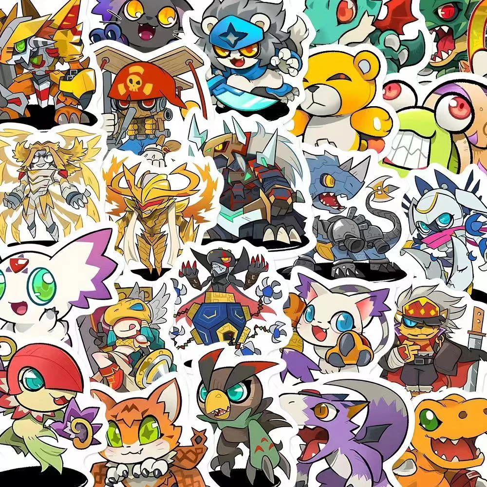 20/40/80pcs Classic Digimon Adventure Anime Stickers Gabumon Agumon Cartoon Sticker Car Laptop Cup Skateboard Cute Piyomon Decal
20/40/80pcs Classic Digimon Adventure Anime Stickers Gabumon Agumon Cartoon Sticker Car Laptop Cup Skateboard Cute Piyomon Decal