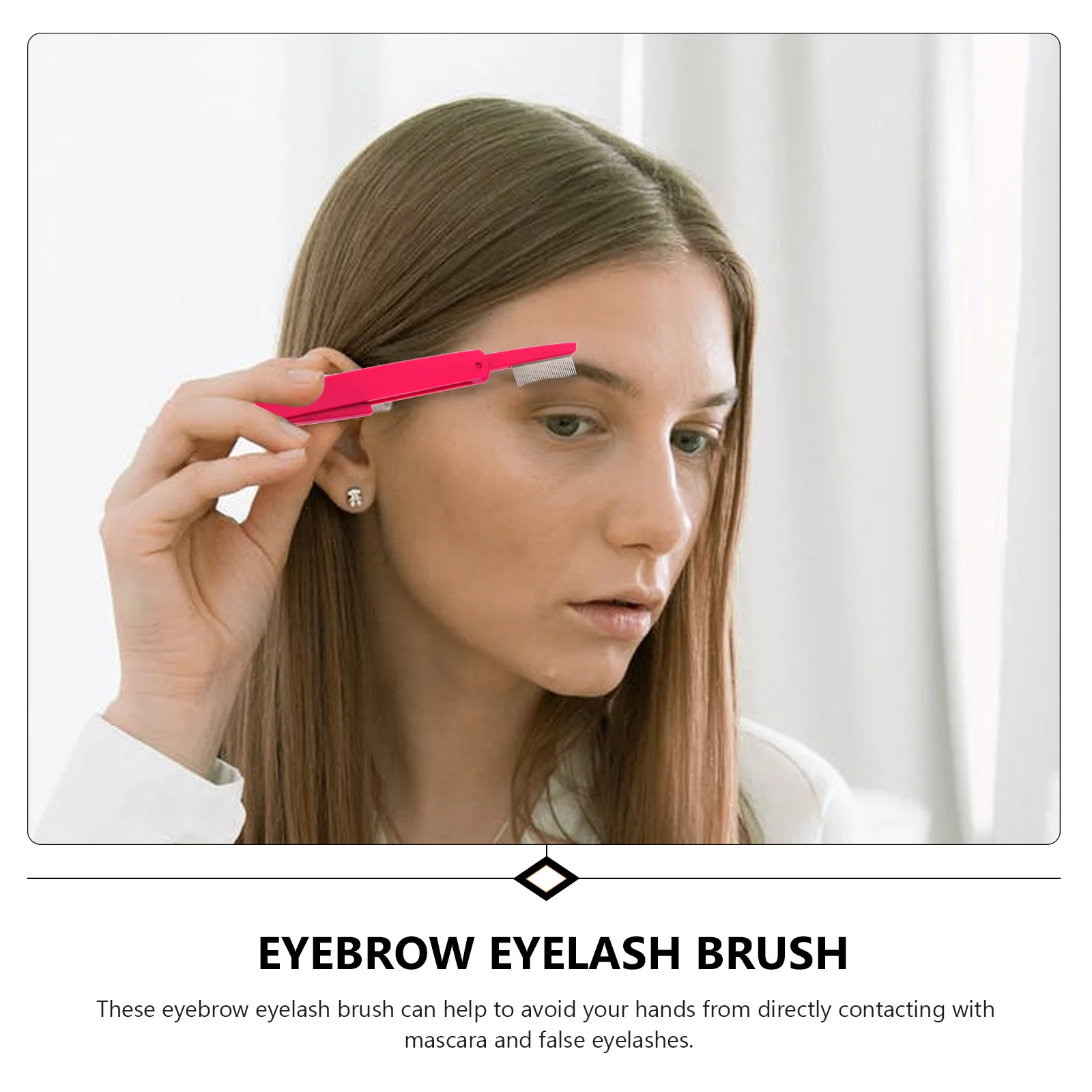 2Pcs Eyelash Comb Foldable Eyebrow Brushes Metal Teeth Extensions Portable Makeup Tool Travel Home Use Cosmetics
2Pcs Eyelash Comb Foldable Eyebrow Brushes Metal Teeth Extensions Portable Makeup Tool Travel Home Use Cosmetics