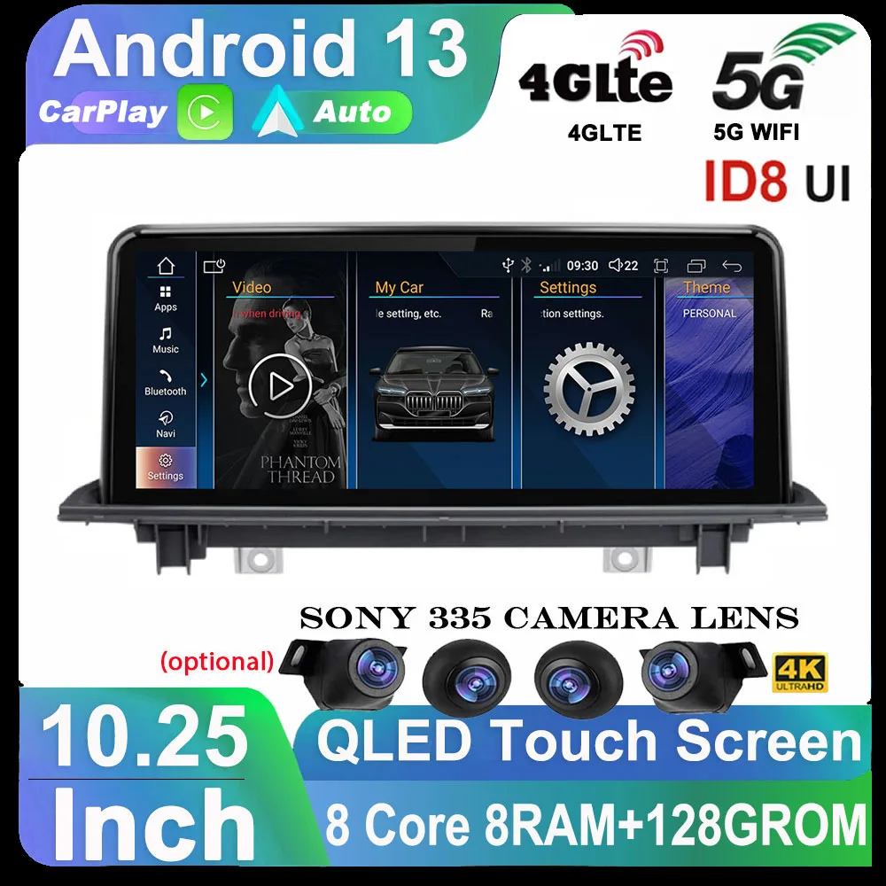 10.25 Inch Android 13 ID8 QLED Screen For BMW X1 X2 F48 F49 2016 - 2020 NBT EVO Car Radio Multimedia GPS Carplay Monitors Player
10.25 Inch Android 13 ID8 QLED Screen For BMW X1 X2 F48 F49 2016 - 2020 NBT EVO Car Radio Multimedia GPS Carplay Monitors Player