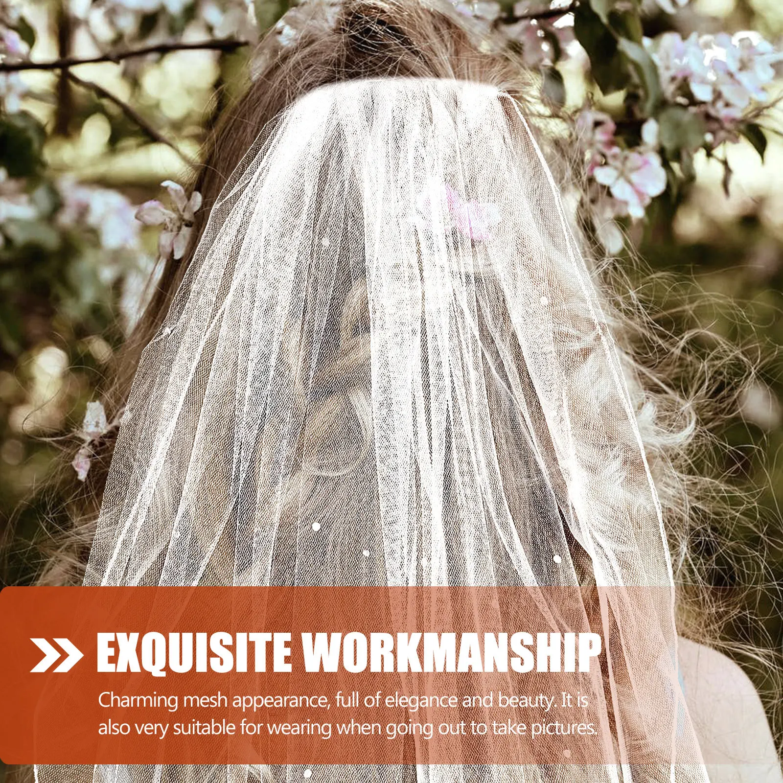 Короткая свадебная фата из элегантной сетки, головной убор для невесты, очаровательный свадебный гребень-аксессуар, головной убор для невесты
Короткая свадебная фата из элегантной сетки, головной убор для невесты, очаровательный свадебный гребень-аксессуар, головной убор для невесты