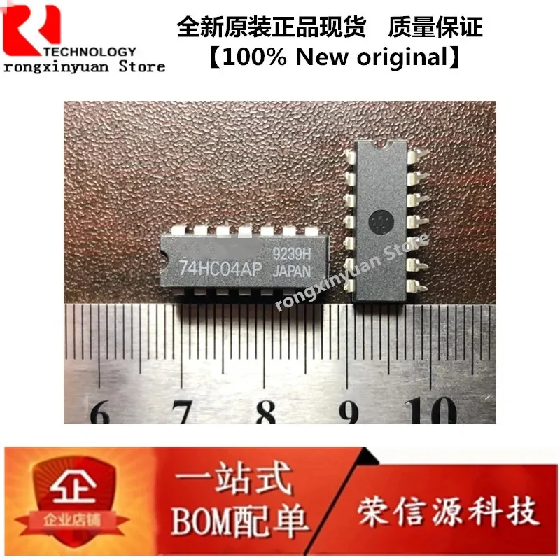 5 шт./лот 74HC04AP TC74HC04AP 74HC04 DIP-14 CMOS Цифровая интегральная схема кремниевый монолитный шестигранный инвертор 100% Новый оригинальный
5 шт./лот 74HC04AP TC74HC04AP 74HC04 DIP-14 CMOS Цифровая интегральная схема кремниевый монолитный шестигранный инвертор 100% Новый оригинальный