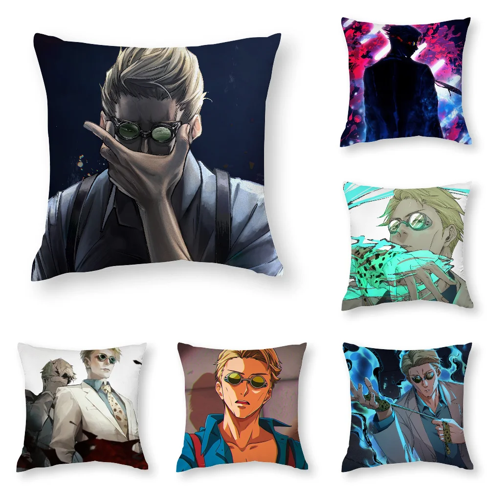 N-Nanami Kento JujutsuS Pillow Case 3D Print Polyester Fiber 40*40 cm Home Sofa Throw Pillow Cover Decoration Festival Gift
N-Nanami Kento JujutsuS Pillow Case 3D Print Polyester Fiber 40*40 cm Home Sofa Throw Pillow Cover Decoration Festival Gift