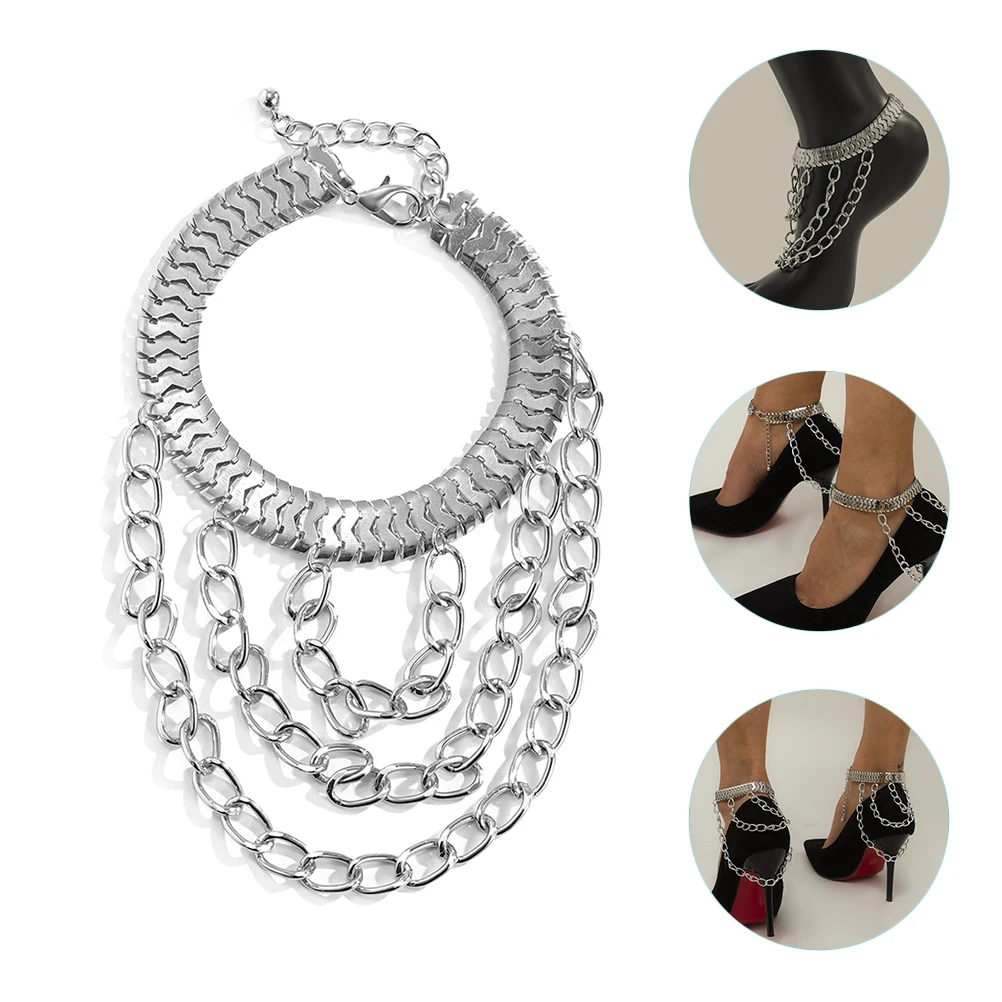 2Pcs HighHeelAnkleChain WomenIronAluminum DecorativeShoeChains FashionAccessories PartyBeachDinnerDate TravelAnklets Jewelry
2Pcs HighHeelAnkleChain WomenIronAluminum DecorativeShoeChains FashionAccessories PartyBeachDinnerDate TravelAnklets Jewelry