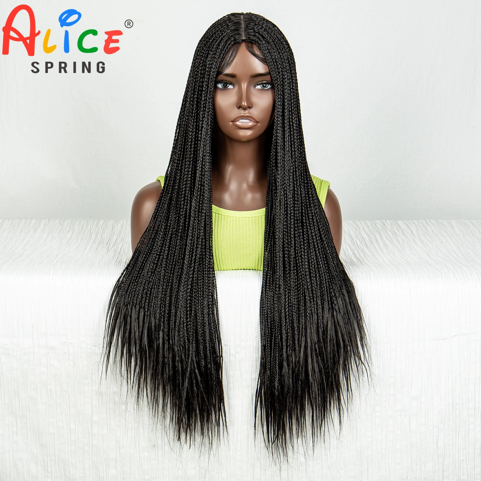 Straight Braided Wigs Full Machine Made Knotless Box Braids Wig for Black Women 32 inches Natural Braiding Hair Wig Preplucked
Straight Braided Wigs Full Machine Made Knotless Box Braids Wig for Black Women 32 inches Natural Braiding Hair Wig Preplucked