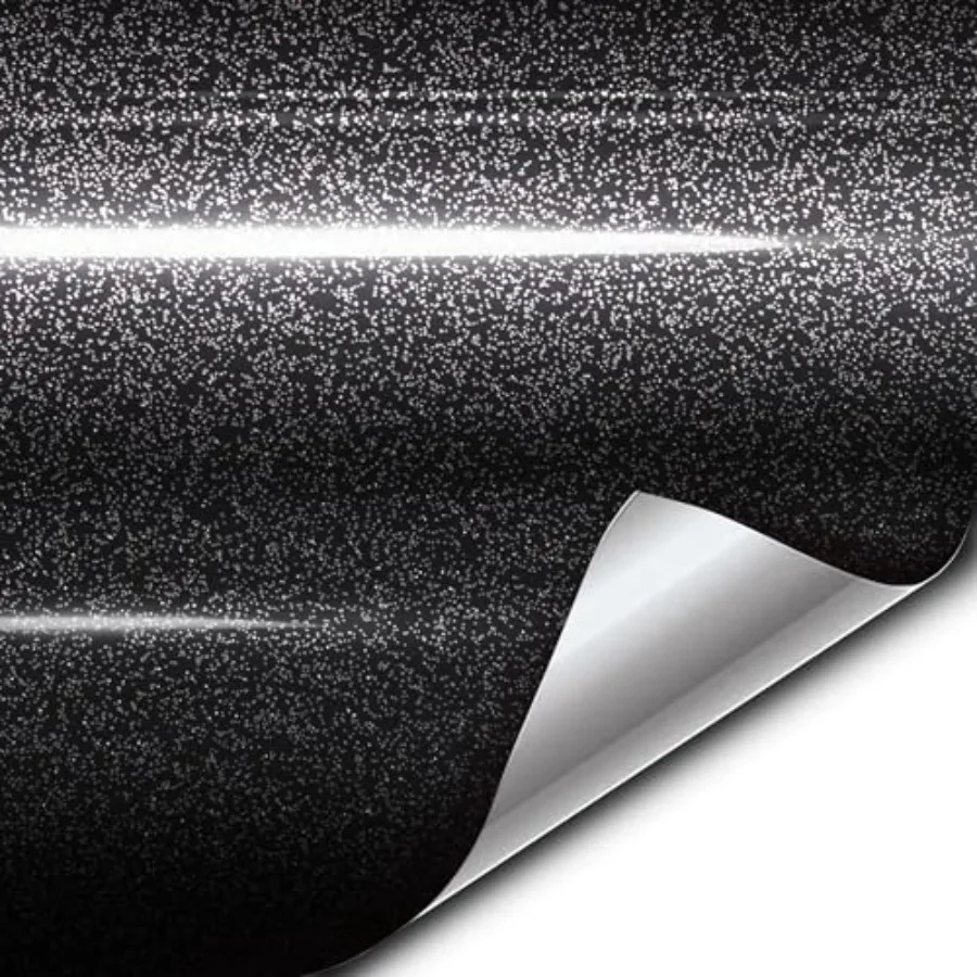 Car wrap film for DIY application black metallic sparkle gloss vinyl easy to install no-mess finish 6ft x 5ft roll
Car wrap film for DIY application black metallic sparkle gloss vinyl easy to install no-mess finish 6ft x 5ft roll