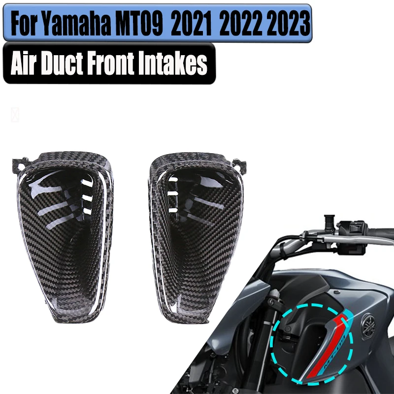 For Yamaha MT09 MT-09 FZ09 FZ-09 2021 2022 2023 3k Carbon Fiber Air Deflectors Intake Fairing Part Kit Motorcycle Accessories
For Yamaha MT09 MT-09 FZ09 FZ-09 2021 2022 2023 3k Carbon Fiber Air Deflectors Intake Fairing Part Kit Motorcycle Accessories