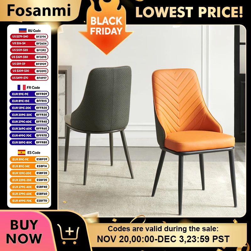 Modern High-Back Leather Dining Chair with Durable Metal Frame Comfort Restaurant Hotel Dinner Chair Sturdy Home Kitchen Chairs
Modern High-Back Leather Dining Chair with Durable Metal Frame Comfort Restaurant Hotel Dinner Chair Sturdy Home Kitchen Chairs