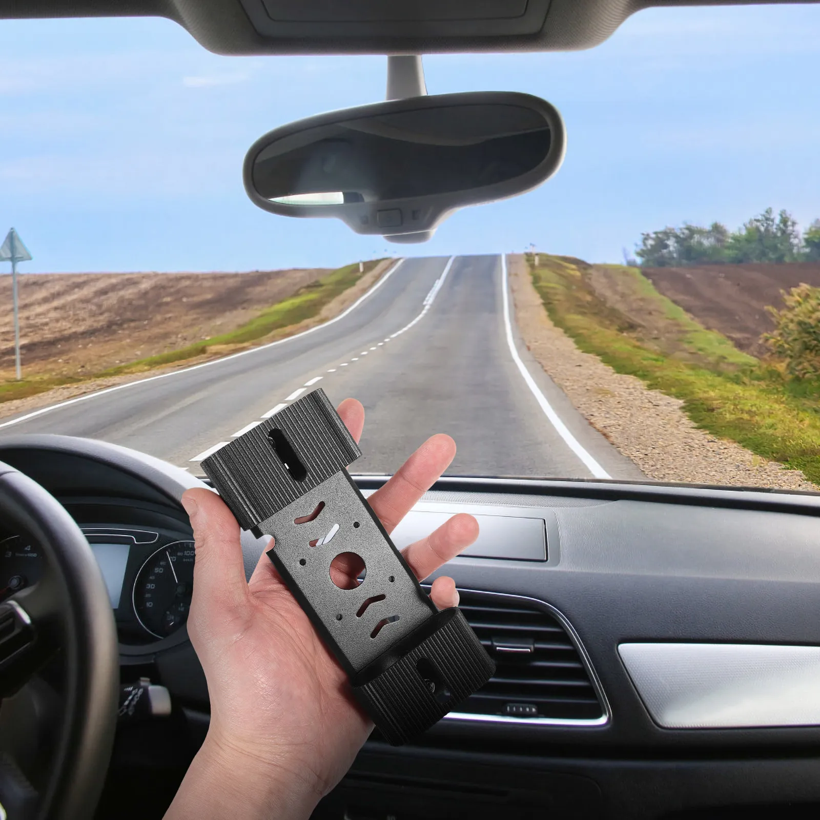 Кронштейн-адаптер для крепления видеорегистратора на зеркало заднего вида, универсальный держатель для телефона в автомобиль для автомобильной камеры - крепление Cloud Mirror Streaming Fixation
Кронштейн-адаптер для крепления видеорегистратора на зеркало заднего вида, универсальный держатель для телефона в автомобиль для автомобильной камеры - крепление Cloud Mirror Streaming Fixation