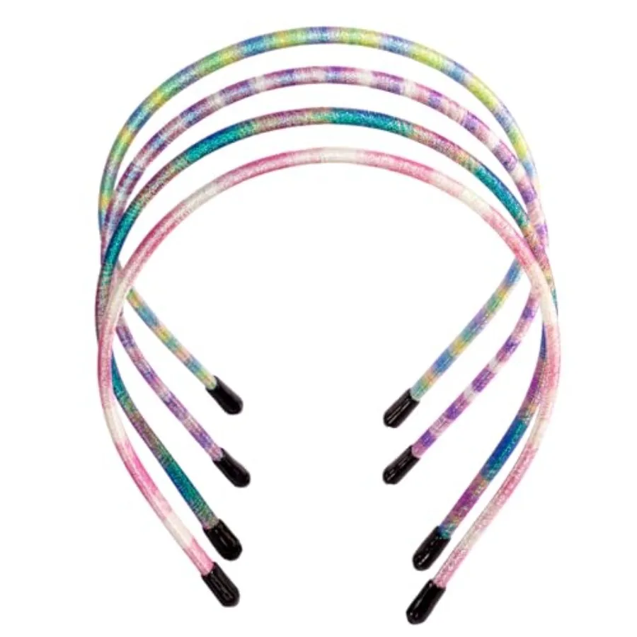 Skinny Multicolor Headbands - Assorted Colors for All Hair Types - Instant Style, Pain-Free Wear - Durable, Adjustable, 4 Pack
Skinny Multicolor Headbands - Assorted Colors for All Hair Types - Instant Style, Pain-Free Wear - Durable, Adjustable, 4 Pack
