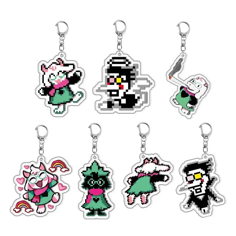 New Deltarune Tenna Acrylic Popular Related Products Fun Keychain Bag Charms Charm Q Version Creative Couple Gamer Collection
New Deltarune Tenna Acrylic Popular Related Products Fun Keychain Bag Charms Charm Q Version Creative Couple Gamer Collection