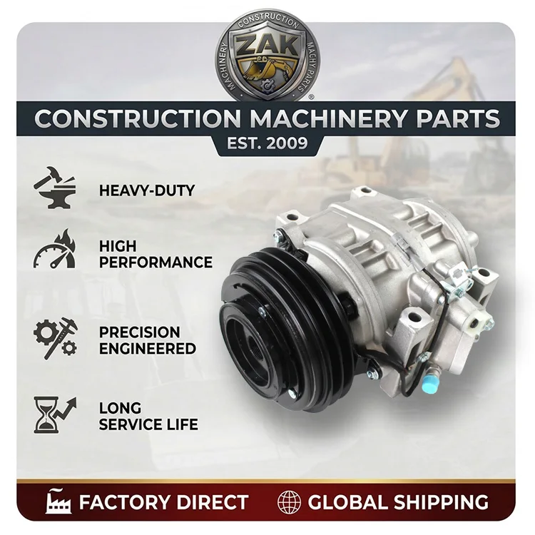 2pk A-c Compressor 447220-1472 447300-0611 10p30c for Coaster Bus Construction Machinery Parts 6 Months Warranty
2pk A-c Compressor 447220-1472 447300-0611 10p30c for Coaster Bus Construction Machinery Parts 6 Months Warranty