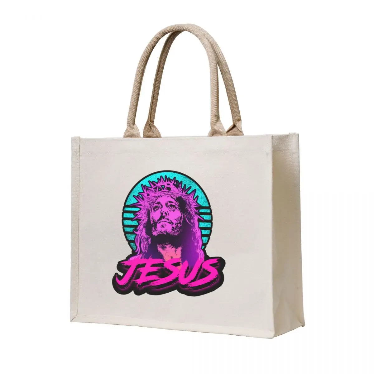 Jesus Christ Retrowave Tote Bag Women's tote bag shopping bag Women's shopping
Jesus Christ Retrowave Tote Bag Women's tote bag shopping bag Women's shopping