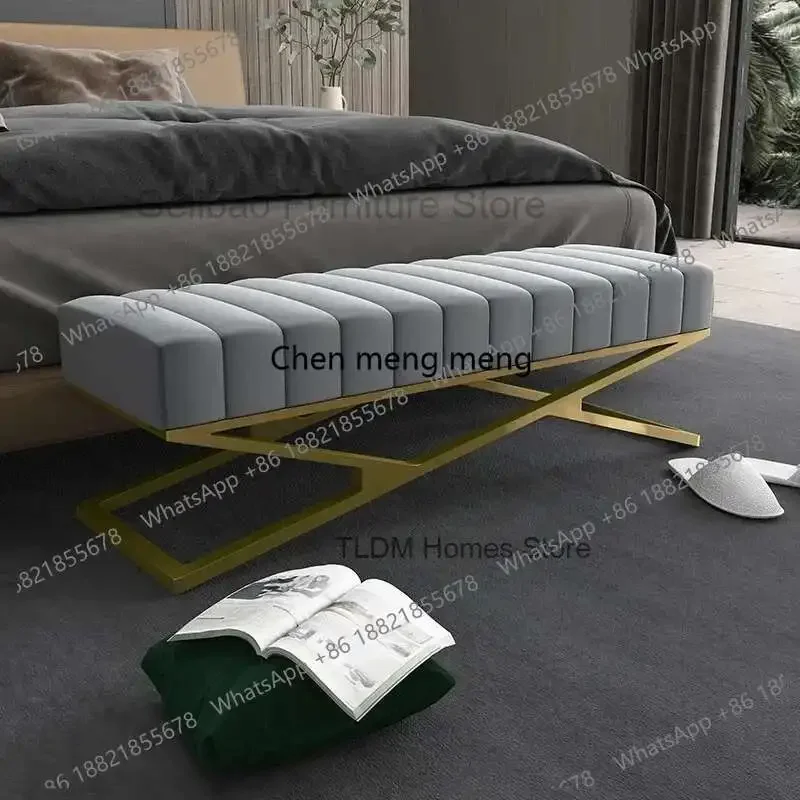 K153 Luxury Shoe Stool Home Living Room Bench Bedroom Bed End Stool Sofa Clothing Store Ottoman Customized Color
K153 Luxury Shoe Stool Home Living Room Bench Bedroom Bed End Stool Sofa Clothing Store Ottoman Customized Color