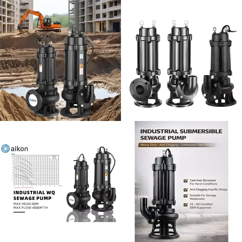 2HP Stainless Steel Submersible Sewage Pump High Pressure for Household Drainage Fully Automatic Control Stable Flow
2HP Stainless Steel Submersible Sewage Pump High Pressure for Household Drainage Fully Automatic Control Stable Flow