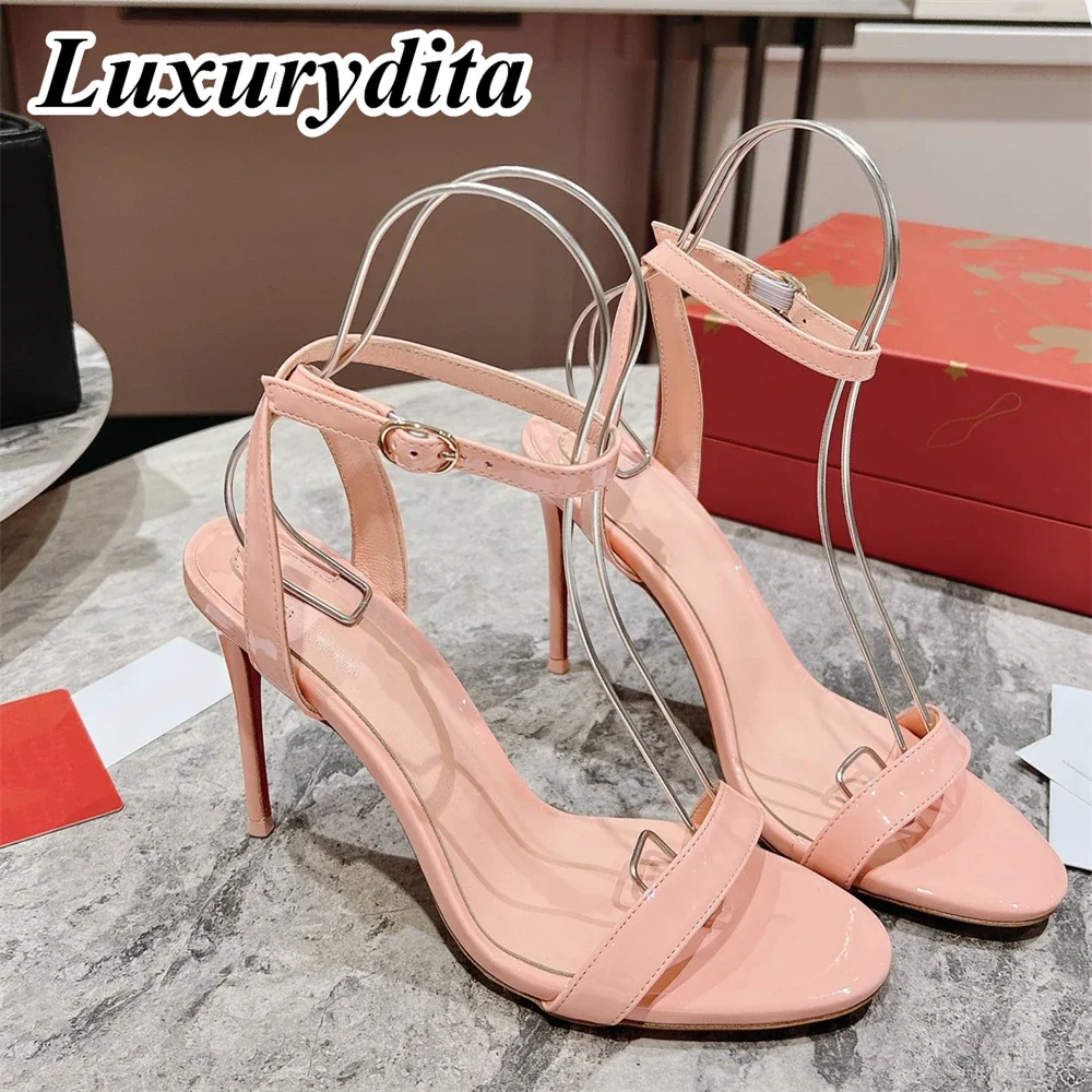 Top Quality Womens High Heels 0-12cm Luxury Fashion Ladies Sandals Designer Classic Red Heel Real Leather soled Mules Shoes 0367
Top Quality Womens High Heels 0-12cm Luxury Fashion Ladies Sandals Designer Classic Red Heel Real Leather soled Mules Shoes 0367