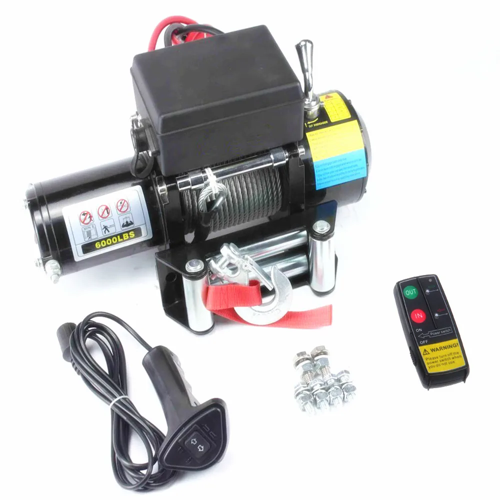 Hotselling OE Quality 6000LBS/2722 KG 12V Steel Electric Winch Wireless Cable for Boat ATV 4WD Off Road 4x4 SUV
Hotselling OE Quality 6000LBS/2722 KG 12V Steel Electric Winch Wireless Cable for Boat ATV 4WD Off Road 4x4 SUV