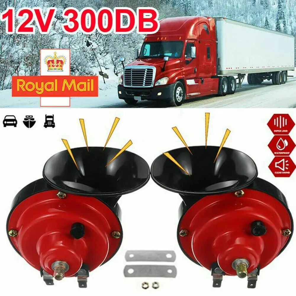 Motorcycle Electric Snail Horn 12V Air Horn 300 DB Car Horn Trucks Car Styling
Motorcycle Electric Snail Horn 12V Air Horn 300 DB Car Horn Trucks Car Styling