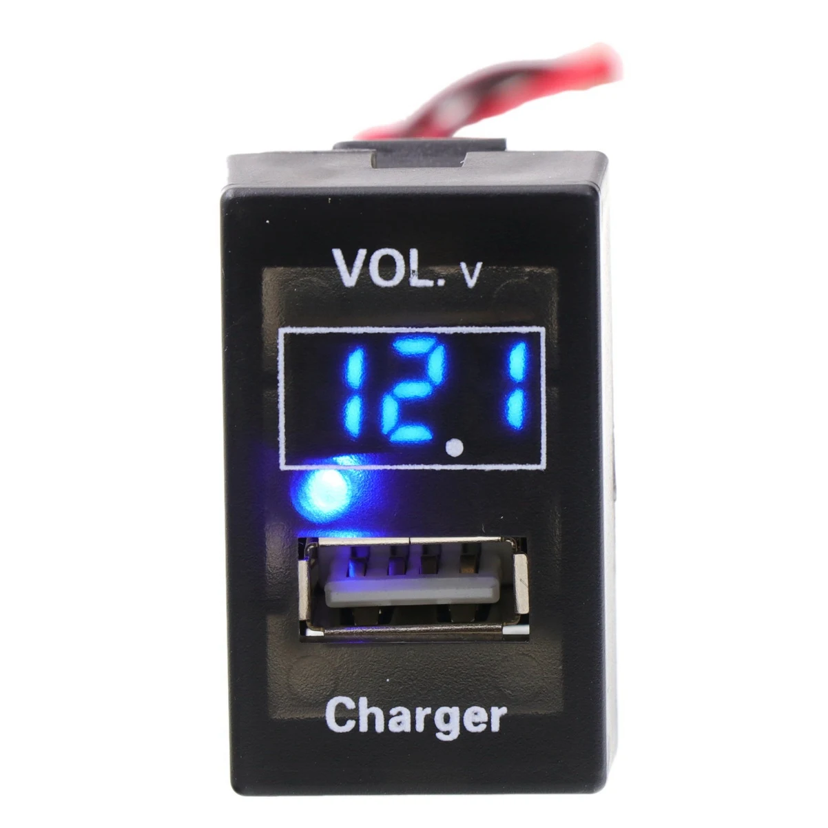 USB Charger DC12V 5V 2.1A Socket Car Led Digital Voltage Display Voltage Meter Battery Monitor for FORD
USB Charger DC12V 5V 2.1A Socket Car Led Digital Voltage Display Voltage Meter Battery Monitor for FORD