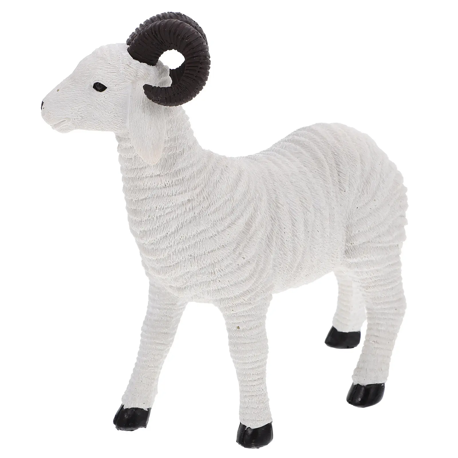 Resin Mini Goat Ornament Realistic Sculpture for Mini Garden Micro Landscape Desktop Wildlife Animal Decoration
Resin Mini Goat Ornament Realistic Sculpture for Mini Garden Micro Landscape Desktop Wildlife Animal Decoration