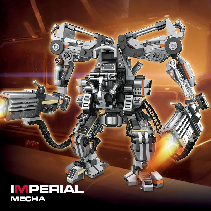 Science Fiction Armored Robot Mecha Action Building Blocks Adult MOC Bricks Toys for Boys Christmas Gift Desktop Decoration
Science Fiction Armored Robot Mecha Action Building Blocks Adult MOC Bricks Toys for Boys Christmas Gift Desktop Decoration